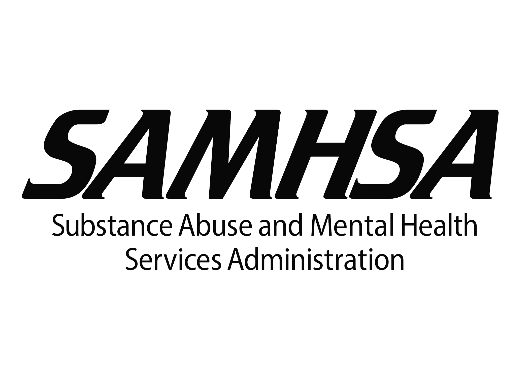 Visual of Substance Abuse and Mental Health Services Administration Logo